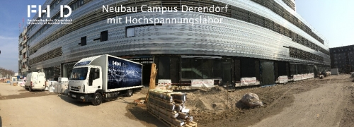 Großprojekt an der neuen Fachhochschule Düsseldorf